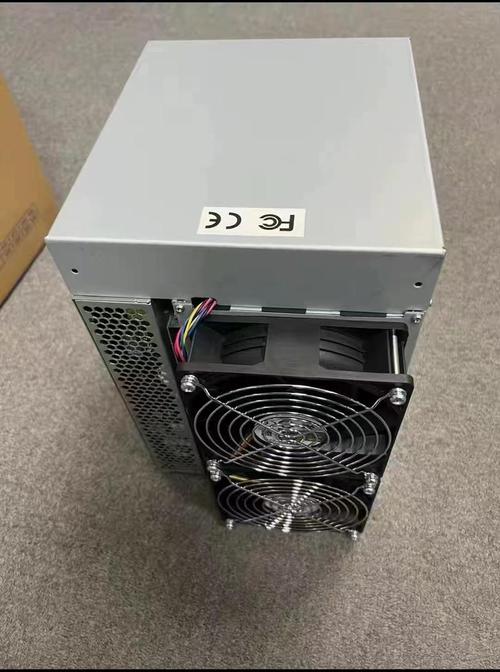 High-performance Bitcoin mining rig setup in a mining farm